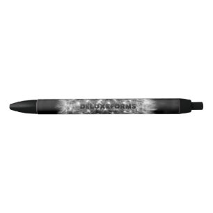 Bolígrafo De Tinta Negra Pelusa del diente de león
