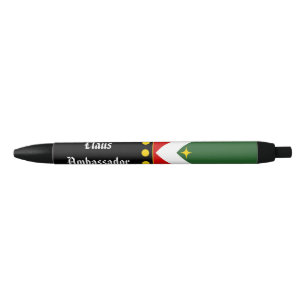 Bolígrafo De Tinta Negra Pen - Claus Embajador Escudo
