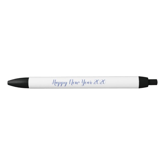 Bolígrafo De Tinta Negra Pen Happy New Year 2020 (Anverso)