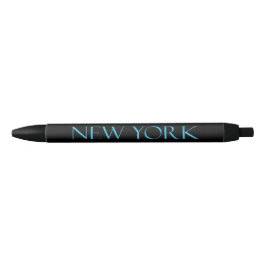 Bolígrafo De Tinta Negra Pen New York