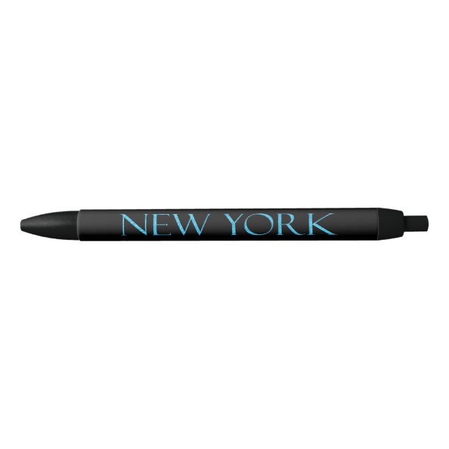 Bolígrafo De Tinta Negra Pen New York (Anverso)