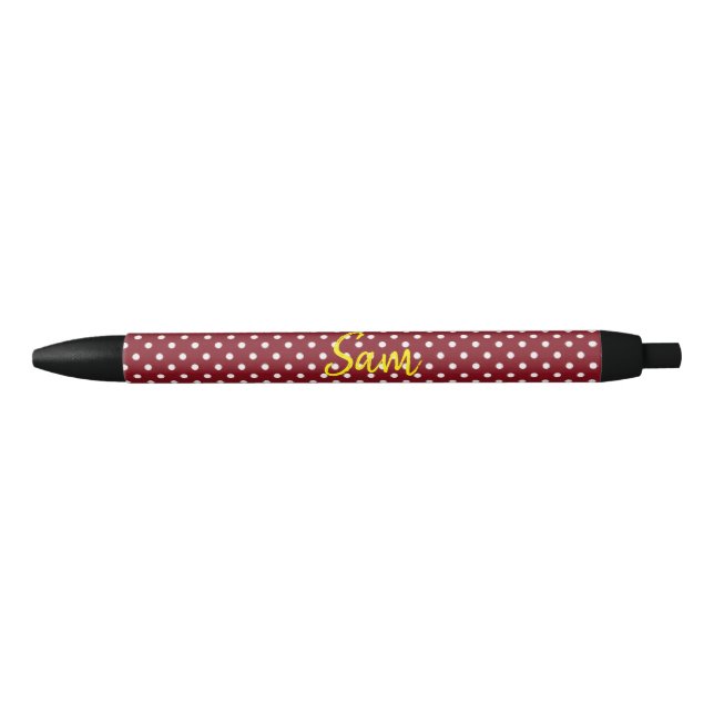 Bolígrafo De Tinta Negra Pen Office and School Pen (Anverso)