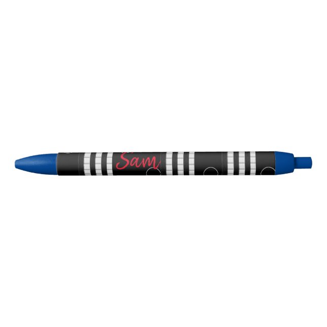 Bolígrafo De Tinta Negra Pen Office and School Pen (Anverso)