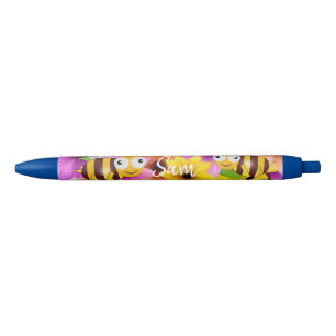 Bolígrafo De Tinta Negra Pen Office and School Pen Bumblebee