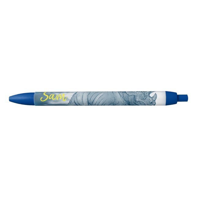 Bolígrafo De Tinta Negra Pen Office and School Pen Dinosaur (Anverso)