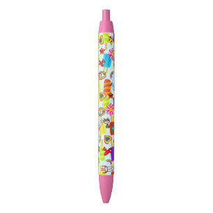 Bolígrafo De Tinta Negra Pen Office and School Pen Hamburgurgurgencias, est