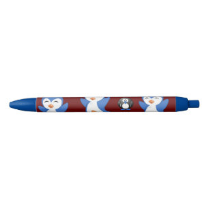 Bolígrafo De Tinta Negra Pen Office and School Pen Penguin