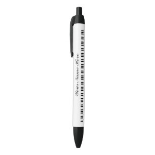 Bolígrafo De Tinta Negra Pen Pianist