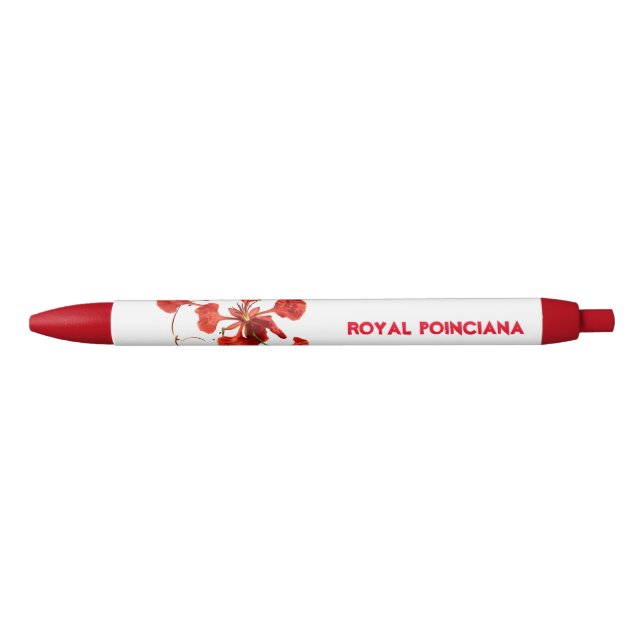 Bolígrafo De Tinta Negra Pen Royal Poinciana (Anverso)