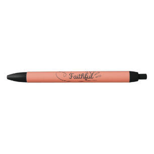 Bolígrafo De Tinta Negra Pens fieles