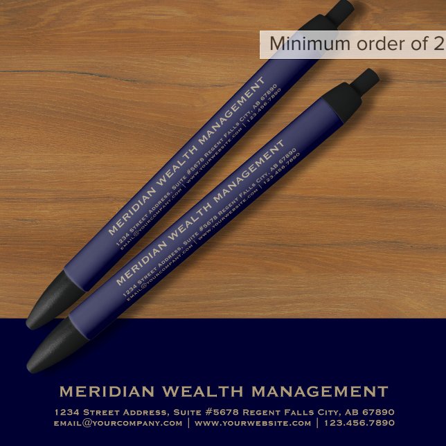 Bolígrafo De Tinta Negra Pens para pequeñas empresas personalizados (Subido por el creador)