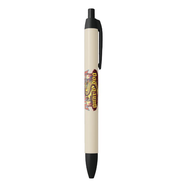 Bolígrafo De Tinta Negra Perro guardián de Arizona serpiente (Parte inferior (Vertical))