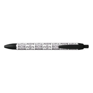 Bolígrafo De Tinta Negra Perro Mamá
