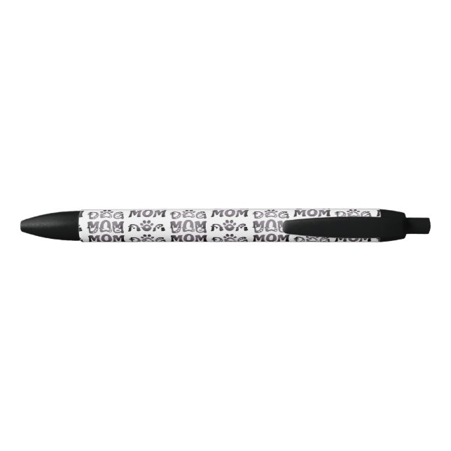 Bolígrafo De Tinta Negra Perro Mamá (Reverso)