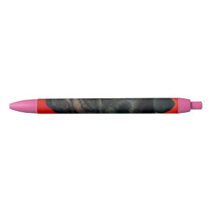 Bolígrafo De Tinta Negra perro rojo