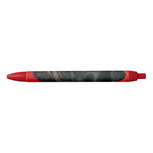 Bolígrafo De Tinta Negra perro rojo