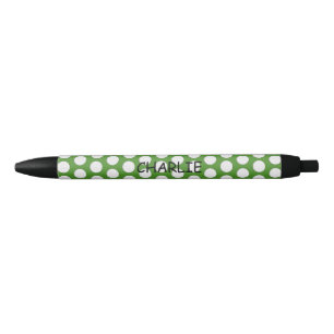Bolígrafo De Tinta Negra Personalización del patrón de bolas de golf