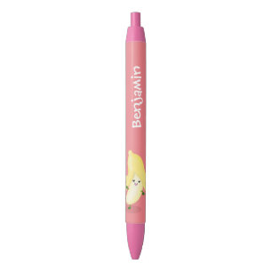 Bolígrafo De Tinta Negra Personalizado bananero Cute kawaii