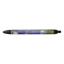 Bolígrafo De Tinta Negra Personalizado Blue Spring Bluebonnet Texas State F