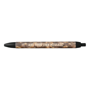 Bolígrafo De Tinta Negra Personalizado Chunky Chocolate Personalizado Texto