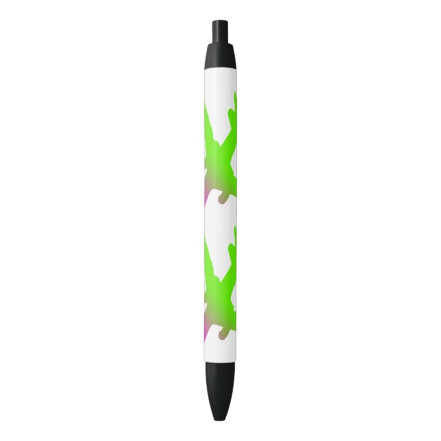 Bolígrafo De Tinta Negra Personalizado de aeronaves Pen (Frente vertical)