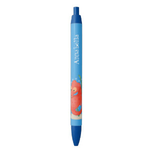 Bolígrafo De Tinta Negra Personalizado de caballitos de mar de pepino