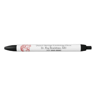 Bolígrafo De Tinta Negra Personalizado de Medicina de Cardiología Promocion