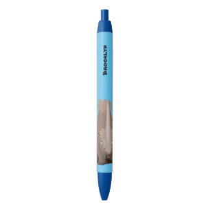 Bolígrafo De Tinta Negra Personalizado elasmotherium rinoceronte