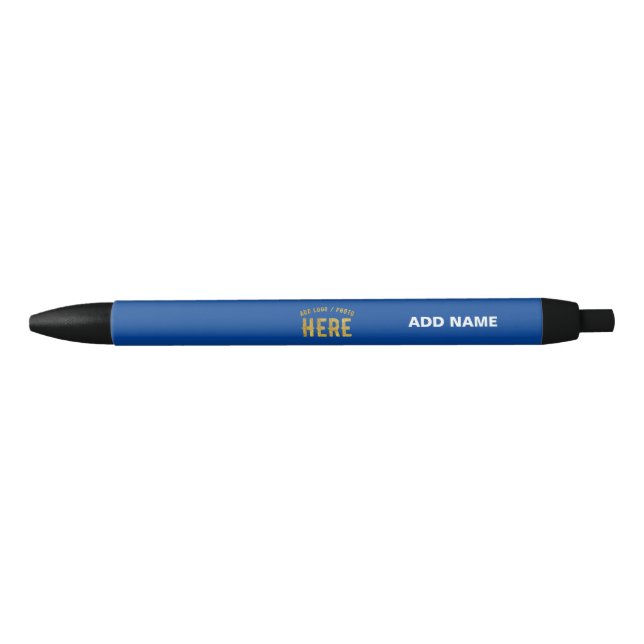 BOLÍGRAFO DE TINTA NEGRA PERSONALIZADO MODERNO ELEGANTE COBALT VERIFICADO A (Anverso)