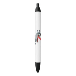 Bolígrafo De Tinta Negra Personalizado muy emocionado Wolf Pen