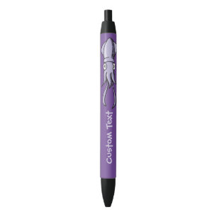 Bolígrafo De Tinta Negra Personalizado Squid