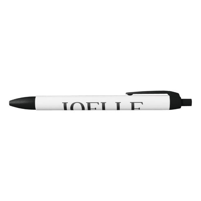 Bolígrafo De Tinta Negra Pestañas (Parte superior)