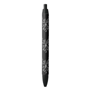 Bolígrafo De Tinta Negra Phoenix Rises en Negro
