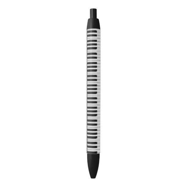 Bolígrafo De Tinta Negra Piano pattern (Frente vertical)