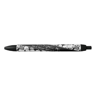 Bolígrafo De Tinta Negra Pile-O-Skulls