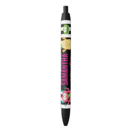Bolígrafo De Tinta Negra Pink FUN Monsters kids Party