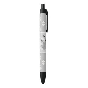 Bolígrafo De Tinta Negra Pintura de Dogo Argentino - Arte original del perr