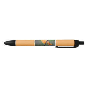 Bolígrafo De Tinta Negra Pintura Oriole - Arte original de aves