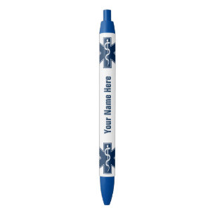 Bolígrafo De Tinta Negra Plantilla conocida del paramédico EMT el ccsme