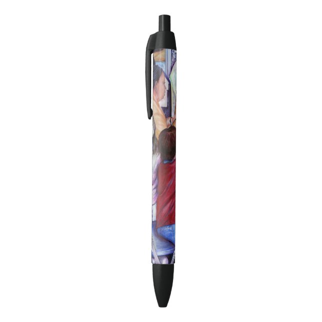Bolígrafo De Tinta Negra Plegable Picnic, México (Parte superior (vertical))