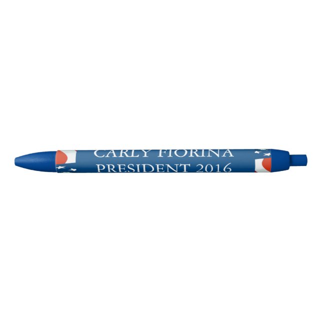 Bolígrafo De Tinta Negra Presidente 2016 de Carly Fiorina (Anverso)
