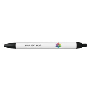 Bolígrafo De Tinta Negra Promoción comercial de empresa con logotipo