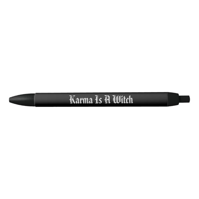 Bolígrafo De Tinta Negra Promocional de autor (Anverso)