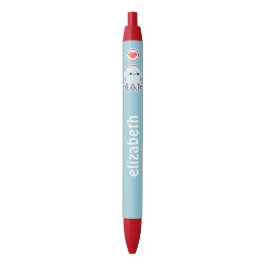 Bolígrafo De Tinta Negra Pulpo azul