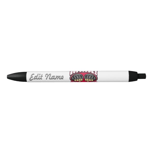 Bolígrafo De Tinta Negra Puños del Muttahida Majlis-E-Amal (Anverso)