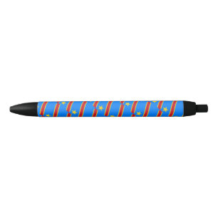 Bolígrafo De Tinta Negra Punto de Balanza de la Bandera de la República Dem