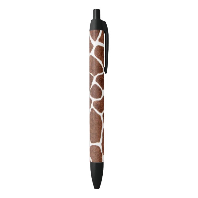 Bolígrafo De Tinta Negra Puntos de la jirafa (Parte inferior (Vertical))
