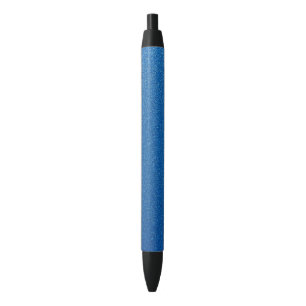 Bolígrafo De Tinta Negra Purpurina azul, espárrago, fondo Purpurina