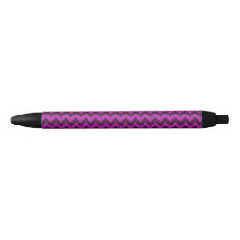 Bolígrafo De Tinta Negra Purpurina Purple Zig Zag