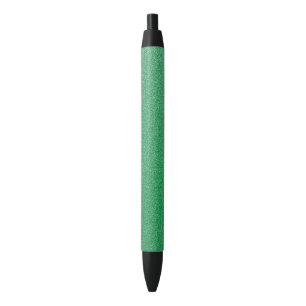 Bolígrafo De Tinta Negra Purpurina verde, espárrago, fondo Purpurina